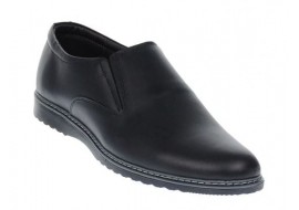 Pantofi barbati casual, din piele naturala cu talpa sport si elastic - TENMARIONEL